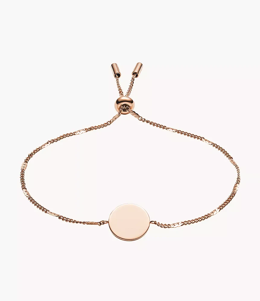 Drew Disc Rose Gold-Tone Bracelet