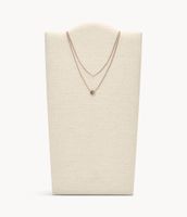 Val Double Gray Mother-of-Pearl Disc Pendant Necklace