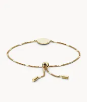 Drew Disc Gold-Tone Stainless Steel Bracelet