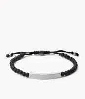 Plaque Lava Stone Bracelet