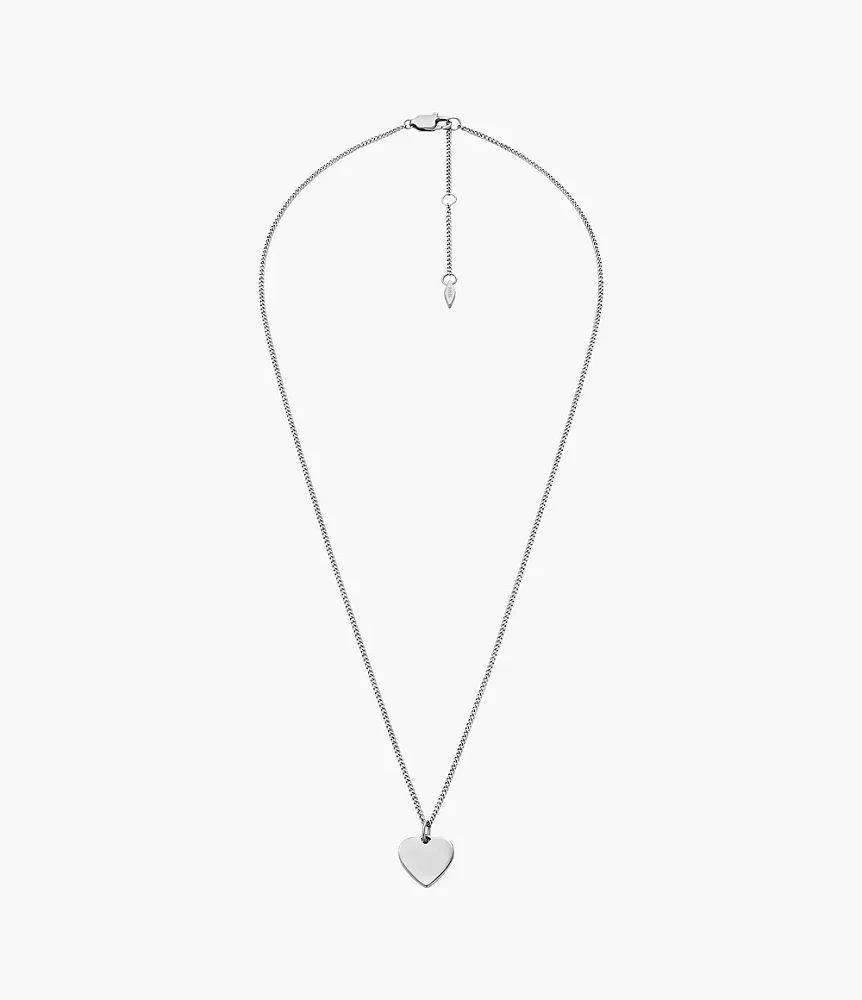Drew Heart Stainless Steel Necklace