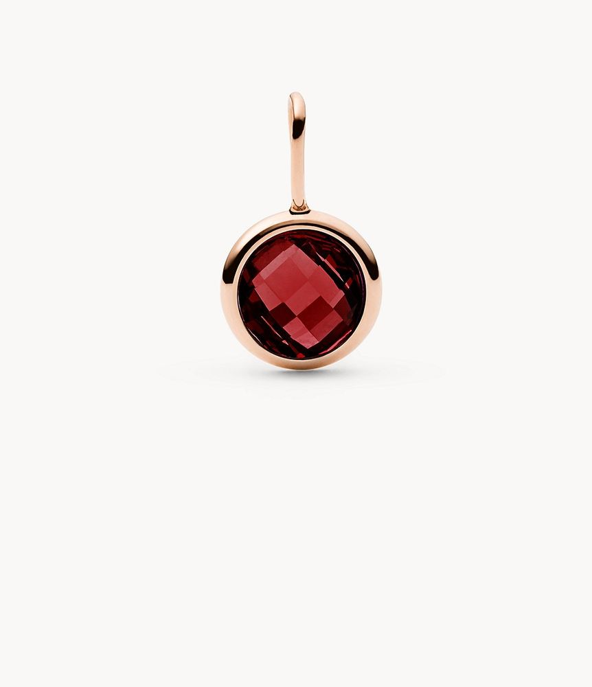 Corra Oh So Charming Garnet Birthstone Charm