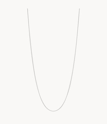 Corra Oh So Charming Short Stainless Steel Chain Necklace