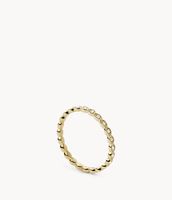 Sadie All Stacked Up Gold-Tone Stainless Steel Band Ring