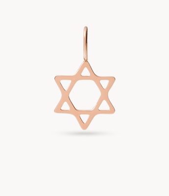 Oh So Charming Rose Gold-Tone Stainless Steel Charm