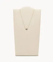 Val Holiday Sparkles Black Mother-of-Pearl Pendant Necklace