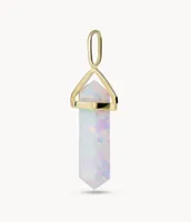 Corra Oh So Charming White Opal Charm