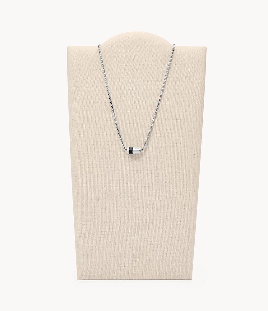 Classics Stainless Steel Pendant Necklace - JF03999998 - Fossil