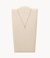 Stevie Classics White Mother-of-Pearl Necklace and Earrings Set - JF04029791 - Fossil