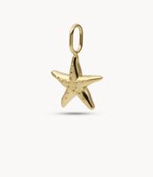 Corra Oh So Charming Gold-Tone Stainless Steel Starfish Charm