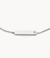 Drew Stainless Steel Bar Chain Bracelet