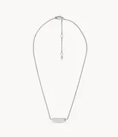 Drew Stainless Steel Bar Chain Necklace