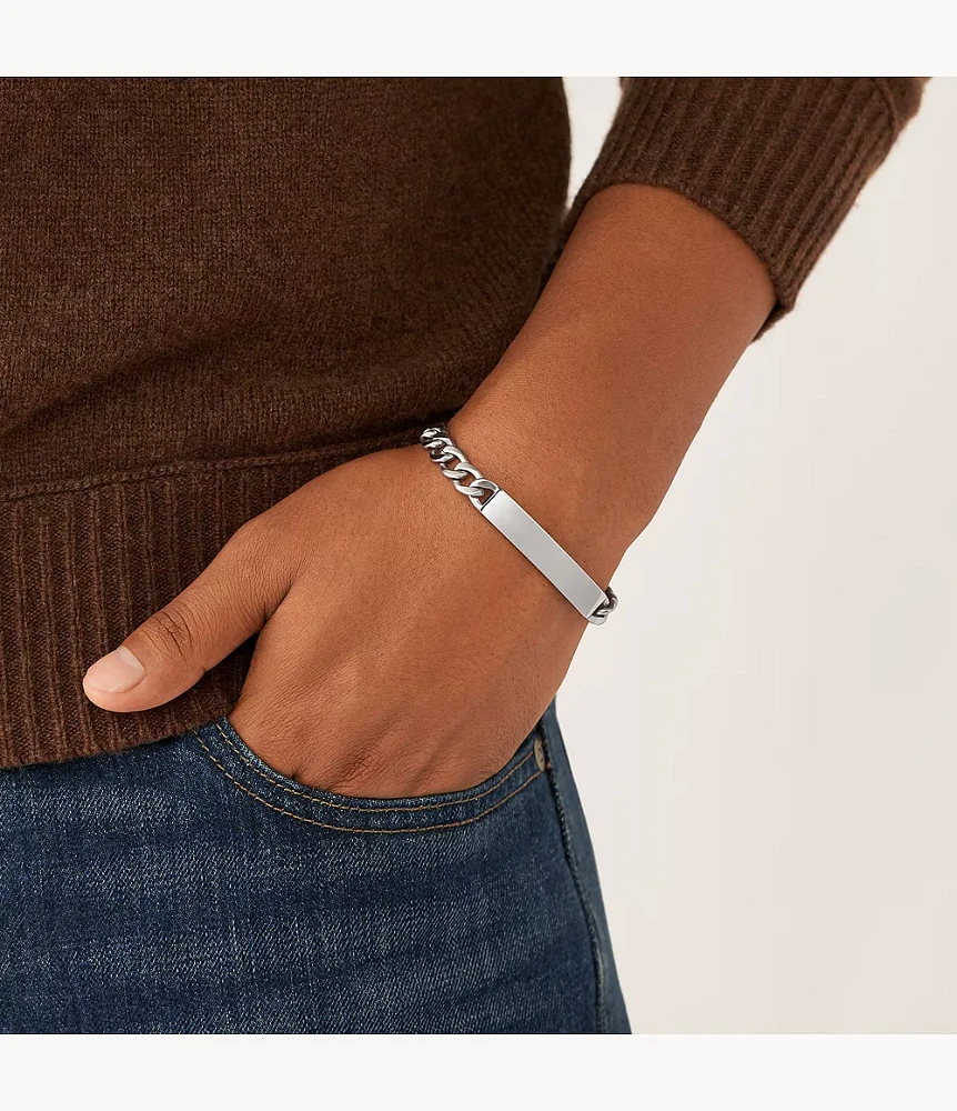 Drew Stainless Steel ID Bracelet