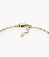 Drew Gold-Tone Stainless Steel Bar Chain Bracelet