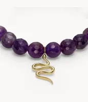 Sutton Modern & Magic Amethyst Beaded Bracelet