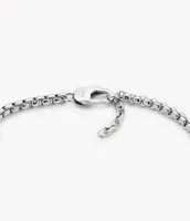 Heritage Shield Stainless Steel Chain Bracelet