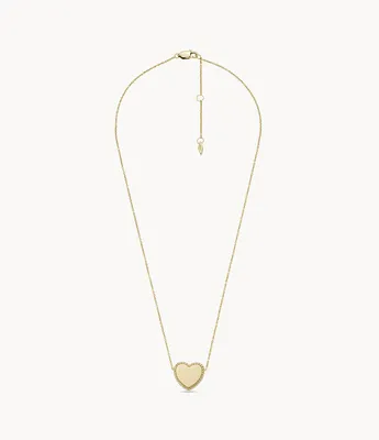 Drew Gold-Tone Stainless Steel Station Necklace