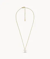 Sutton Radiant Wings White Mother-of-Pearl Butterfly Chain Necklace