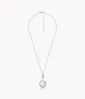 Heritage Locket Collection Stainless Steel Chain Necklace