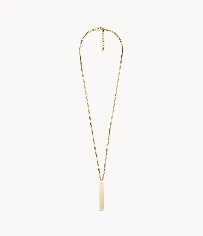 Drew Gold-Tone Stainless Steel Chain Necklace