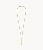 Drew Gold-Tone Stainless Steel Chain Necklace