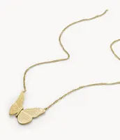 La La Land Gold-Tone Stainless Steel Chain Necklace