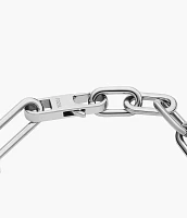 Heritage D-Link Stainless Steel Chain Bracelet