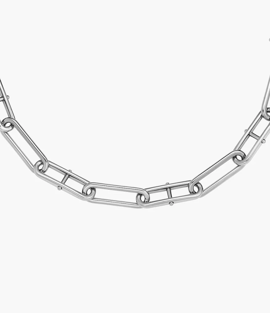 Heritage D-Link Stainless Steel Chain Necklace