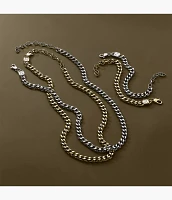 Bold Chains Gold-Tone Stainless Steel Chain Necklace