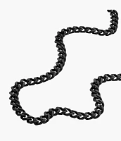 Bold Chains Black Stainless Steel Chain Necklace