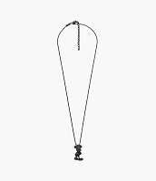 Disney Fossil Special Edition Black Stainless Steel Chain Necklace