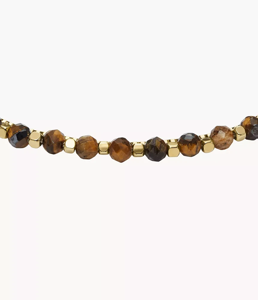 All Stacked Up Brown Tiger's Eye Multi-Strand Bracelet