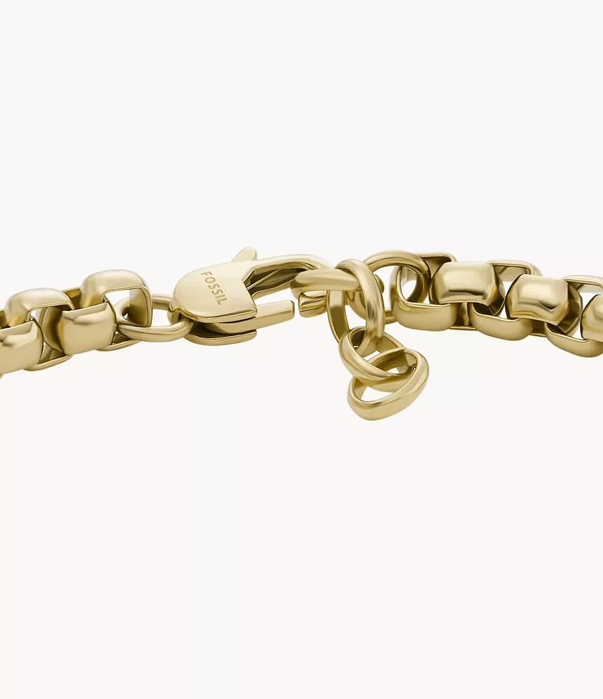 Drew Gold-Tone Stainless Steel Chain Bracelet