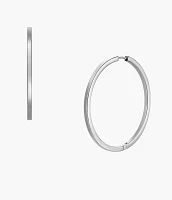 Ellis Essentials Stainless Steel Hoop Earrings