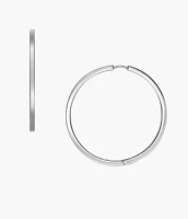 Ellis Essentials Stainless Steel Hoop Earrings