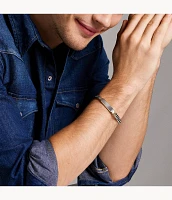 Drew Two-Tone Stainless Steel ID Bracelet