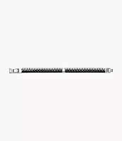 Beads Black Leather Multi-Strand Bracelet
