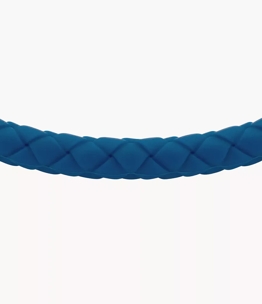 Knox Navy Silicone Station Bracelet