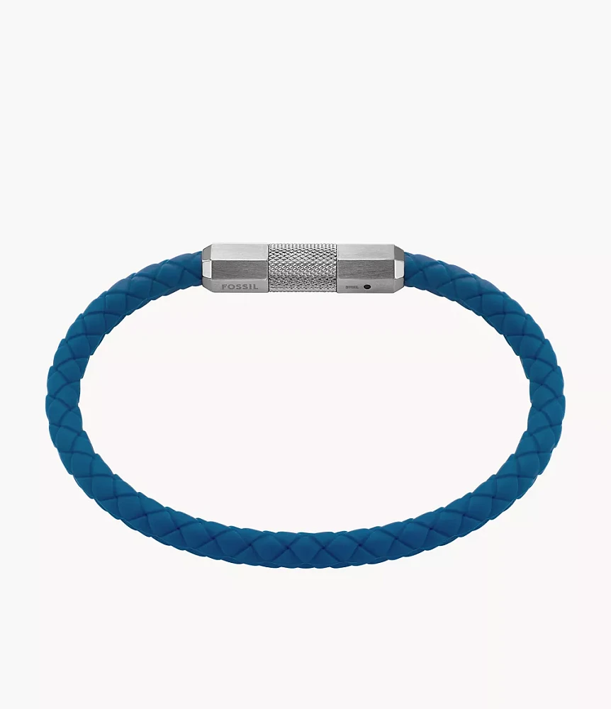 Knox Navy Silicone Station Bracelet