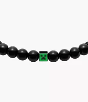 Minecraft x Fossil Special-Edition Beaded Bracelet