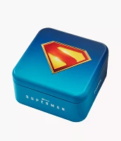 Superman x Fossil Two-Tone Stainless Steel Cuff Links