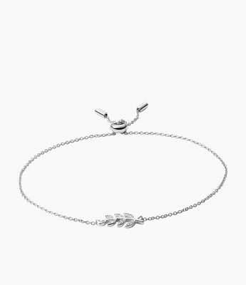 Olive Branch Sterling Silver Bracelet