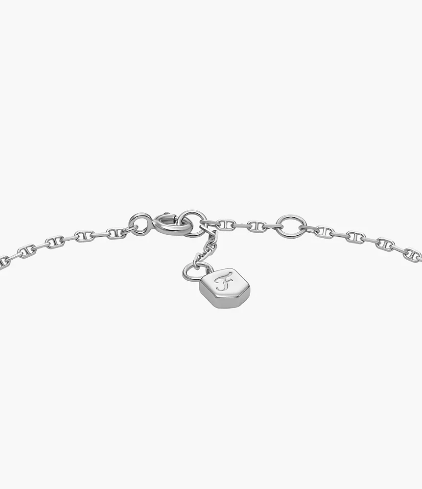 Sterling Heritage Sterling Silver Station Bracelet