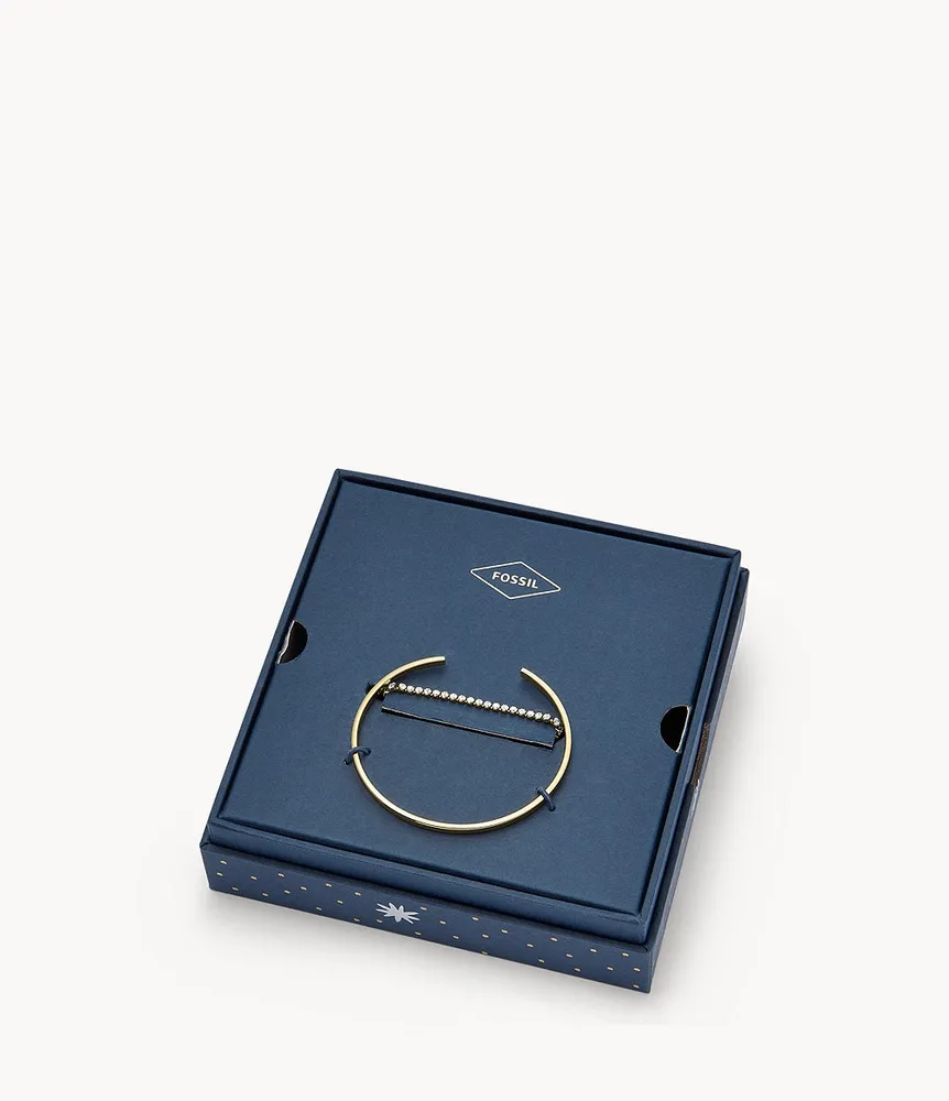 Gold-Tone Stainless Steel Bracelet Gift Set