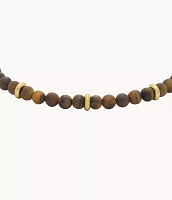 Merritt Arm Stack Tiger's Eye Beaded Bracelet