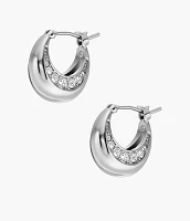 Ear Party Stainless Steel Hoop Earrings