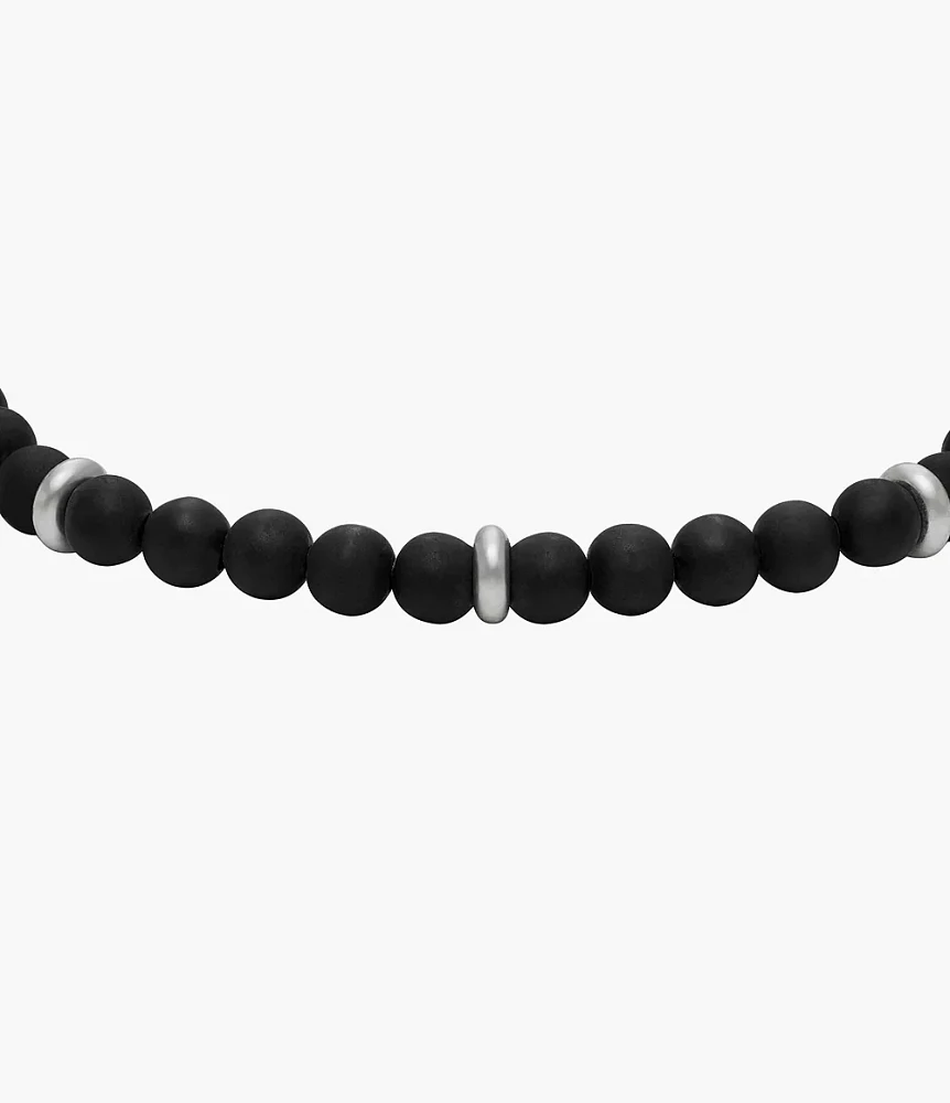 Merritt Arm Stack Black Onyx Beaded Bracelet