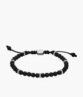 Merritt Arm Stack Black Onyx Beaded Bracelet