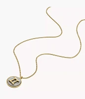 Zodiac Gemini Silver Paper Glitz Pendant Necklace