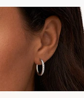 Stainless Steel Hoop Earrings